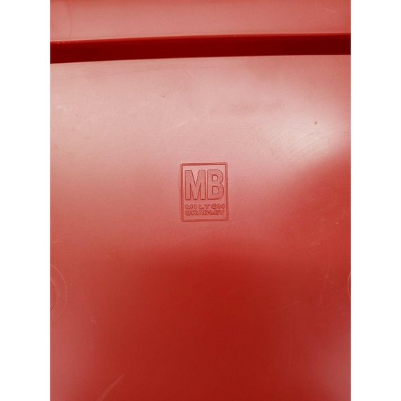 Battleship Red Tray With Ships Pegs Vintage 1967 Replacement Milton Bradley Game - Picture 5 of 5